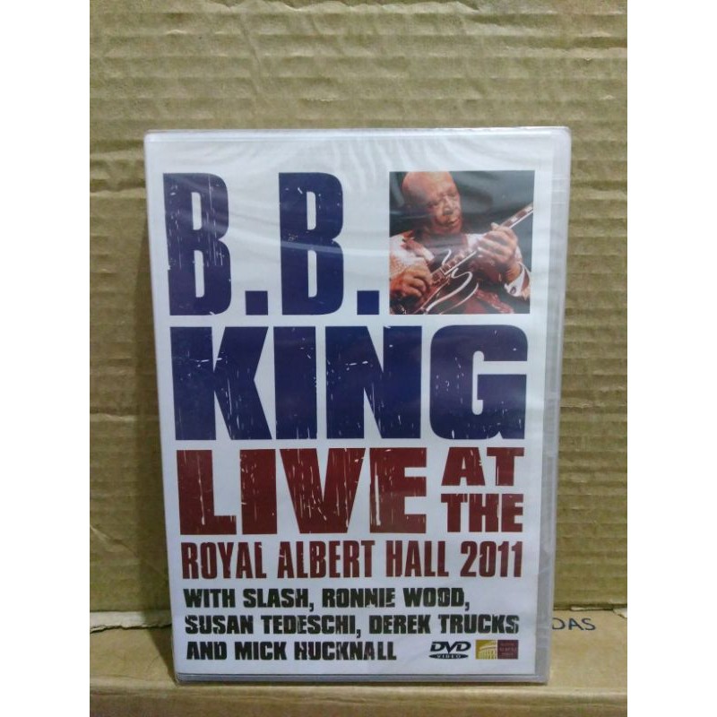 DVD B.B.KING- LIVE AT THE ROYAL ALBERT HALL 2011(ORIGINAL/LACRADO).