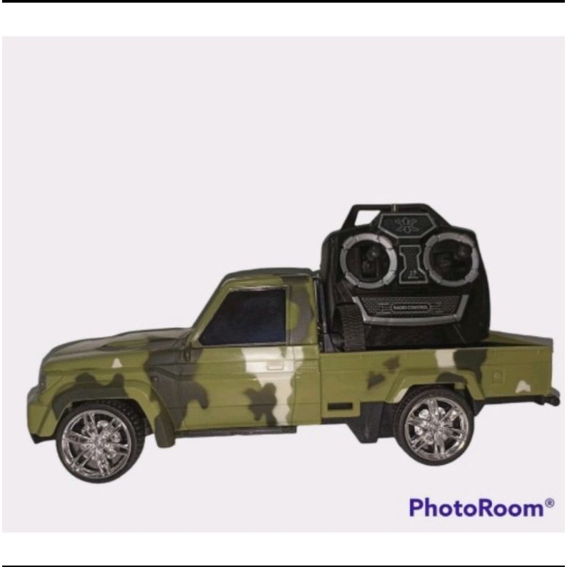 Brinquedo Caminhonete Militar Exército Controle Remoto