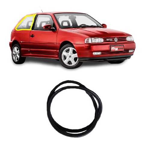 Borracha Janela Vidro Lateral Móvel Basculante Gol G2 Bola em Oferta na Shopee