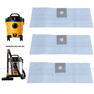 3 Sacos Descartável Para Aspirador Wap Gtw 10 Gtw inox12 em Oferta na Shopee