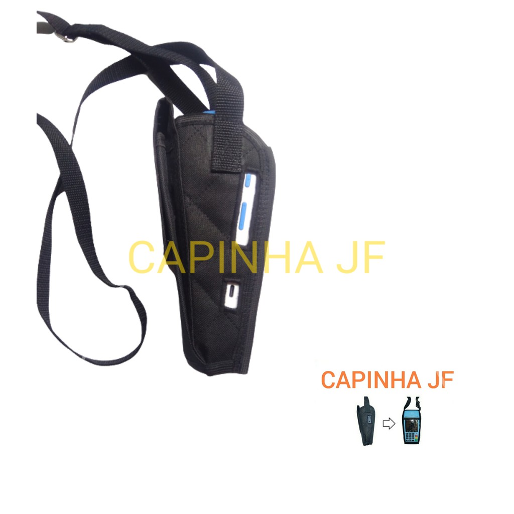 1 capa Smart pro  a910 com alça e bolso CAPINHA JF para máquinas de cartão
