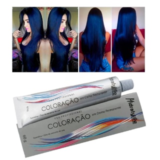 Tinta Preto Azulado Nº 1 Para Cabelo Mairibel em Oferta na Shopee