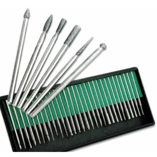 Kit 30 Brocas Diamantadas Lixadeira Unha Drill Fresa Gel Oferta em Oferta na Shopee