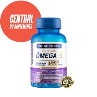 Ômega 3 1000mg 60 Caps - Catarinense Pharma