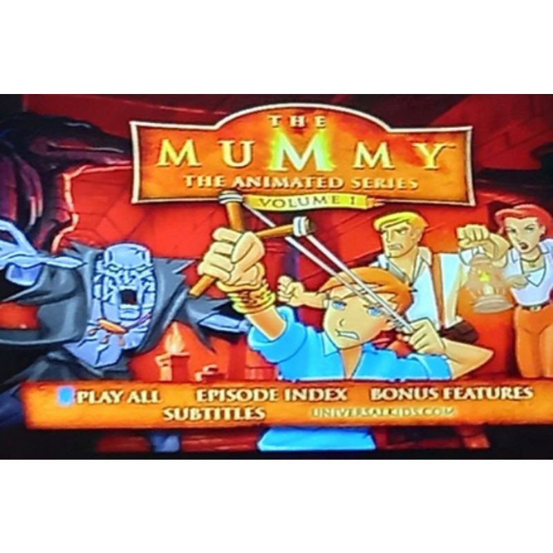 A Múmia A Série Animada Em Dvd Digital | Shopee Brasil