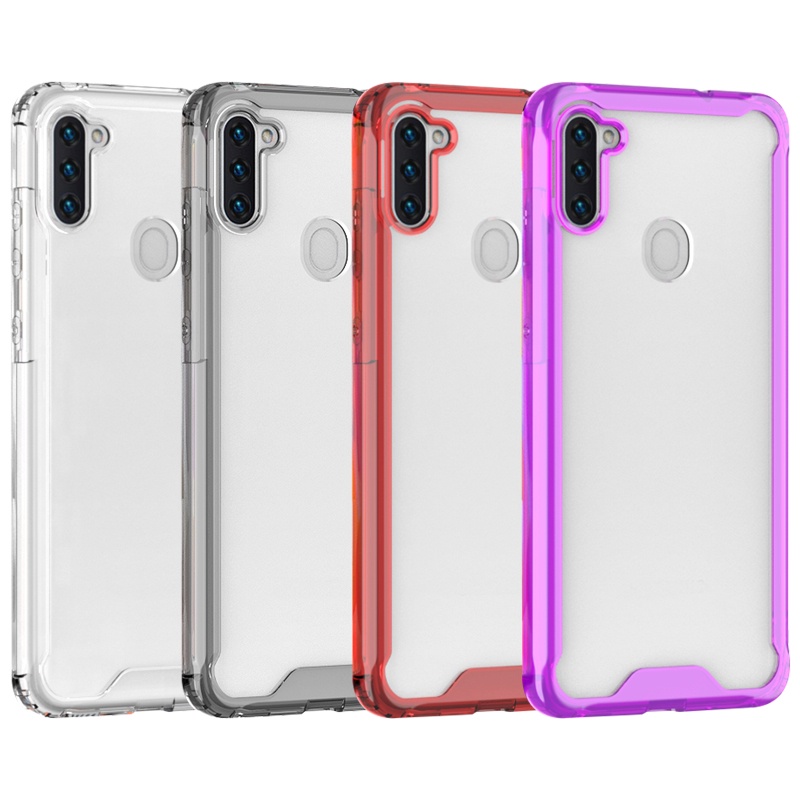 Capa Anti Impacto Compatível A32 4G 5G A51 A52 A72 A10S A20S A21S A30S A31 A50 Note 10 LITE S10 LITE TPU Transparente