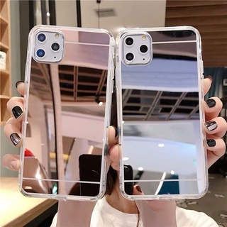 Capa De Celular Simples TPU Para Samsung Galaxy A14 A34 A54 A13 A23 A33 A53 A73 A22 A32 A51 A71 A12 M12 A52 A52S A50 A50S A30S 4G 5G Maquiagem Espelho Flexível Meninas Mulheres