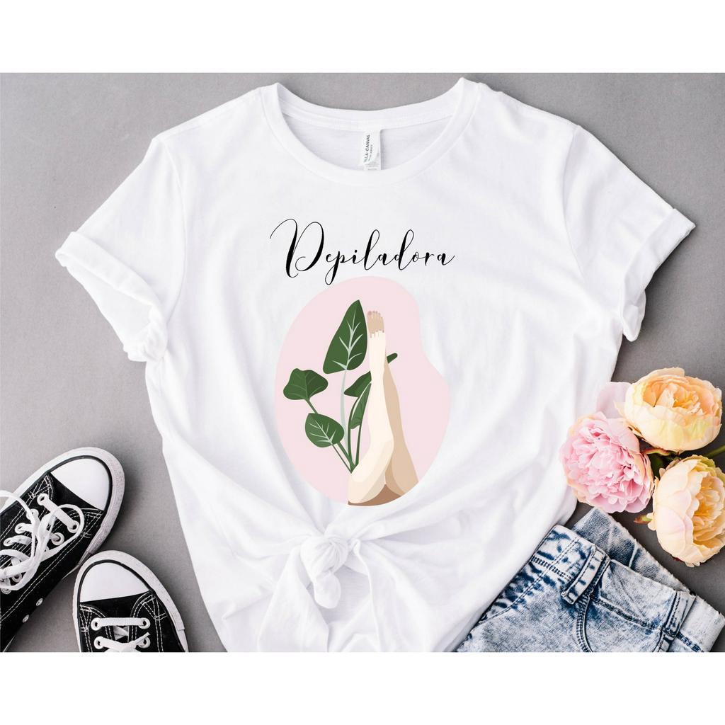 Blusa T-shirt Feminina Depiladora