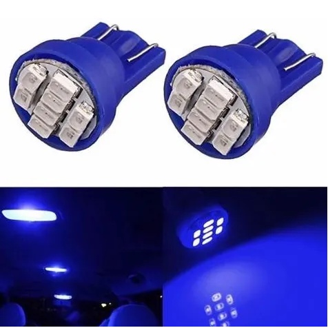 Led Painel Corsa Wind Led pingo T10 Azul/Branco 3 Peças Top