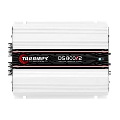 Módulo Taramps DS 800 2 Canais 2 Ohms 800W Rms Amplificador Automotivo