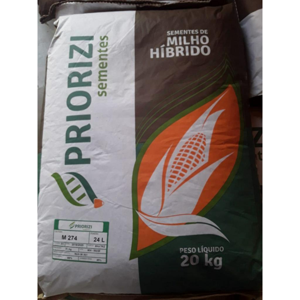 Milho Hibrido M274 Priorizi 20kg Barato REF:03TP