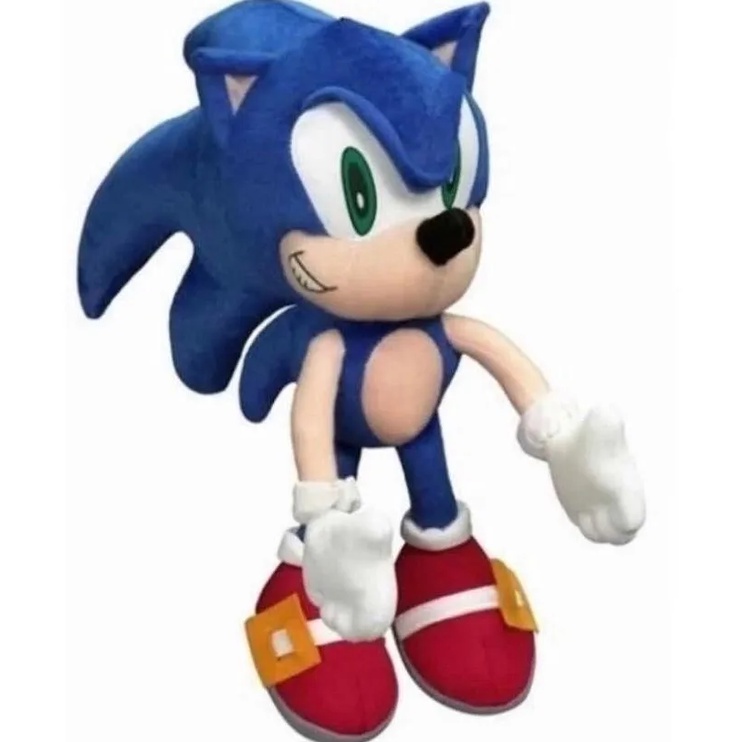 Boneco Infatil Pelúcia Sonic 50cm Grande envio Imediato