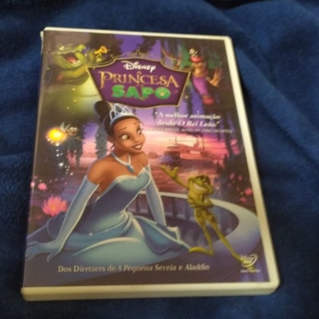 dvd A PRINCESA E O SAPO -disney | Shopee Brasil