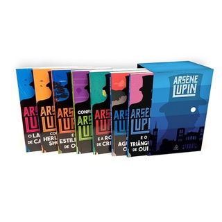 Lupin I - Box com 7 livros com marcador de páginas - Principis
