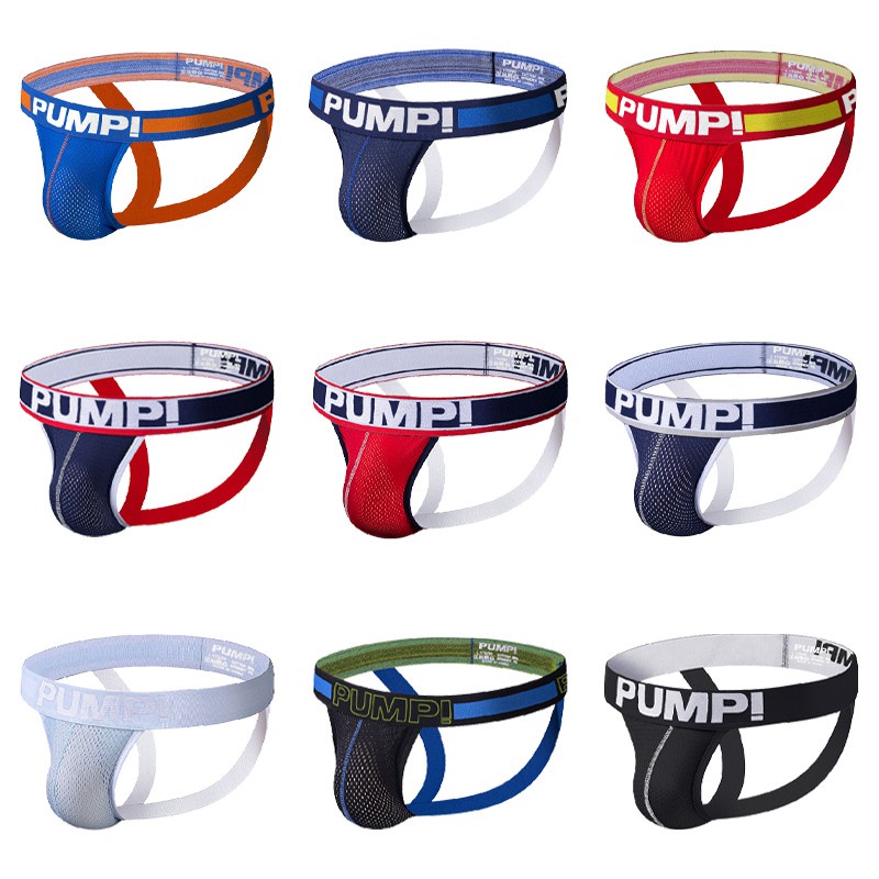 Cueca Pump! A Jockstrap Ousada Homens Irreverente SexShop.
