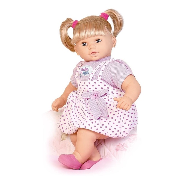 Boneca Sonho Azul Fala Frases Com Cabelo Cotiplas em Oferta na Shopee