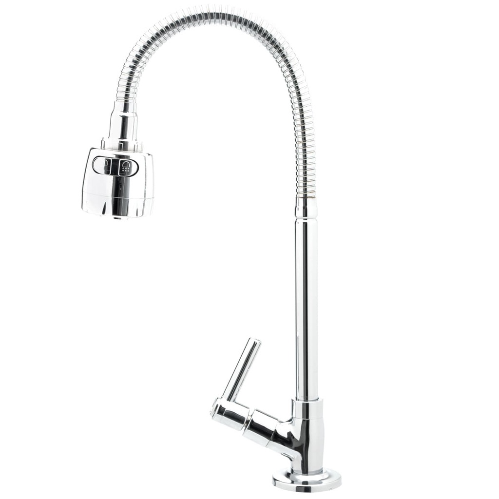 Torneira Gourmet de Metal Para Cozinha Mesa Bancada 2 Modos de Jato ...