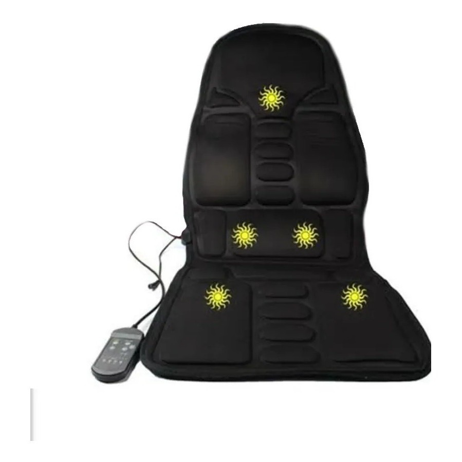 Assento Massageador Almofada P/ Cadeira Encosto Mas | Shopee Brasil