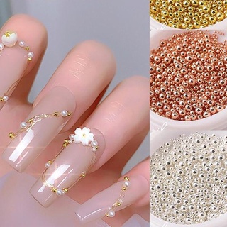 Nail Art Mini Bolas Pérolas Caviar Dicas Acrílico Uv 3d Diy Decoração Da Arte Do Prego Novo E De Alta Qualidade