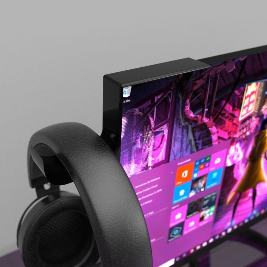 Suporte Headset Gamer Headphone Fone Ouvido Monitor