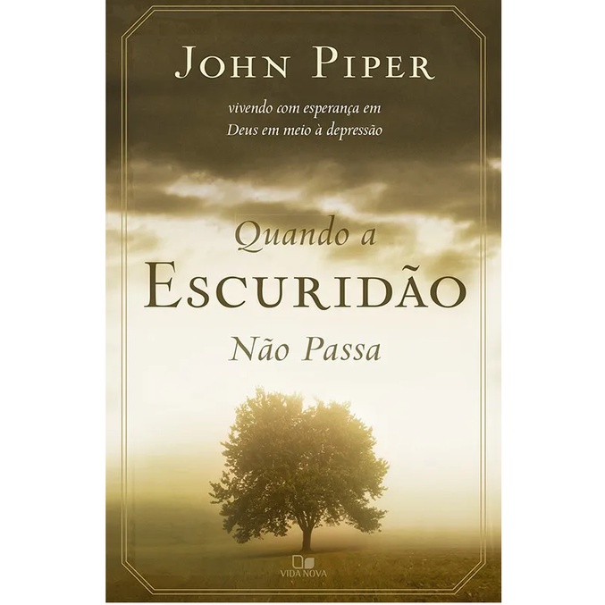 Livro Quando a escuridão não passa - John Piper em Oferta na Shopee