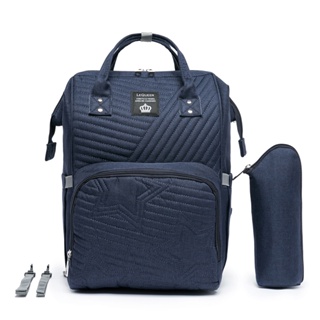 Mochila Térmica Bolsa Maternidade Mãe Bebê Lequeen Porta Mamadeira em Oferta na Shopee