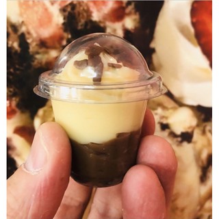 120 mini copinho bolha 25 ml com tampa bolha sem furo ( Chocobraz ) em Oferta na Shopee