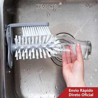 Parede De Sucção Criativa Escova Preguiçosa Lavagem De Louça 2 Em 1 De Cozinha Escritório Home Vidro Limpa Rotativa Chá 2 1 em Oferta na Shopee