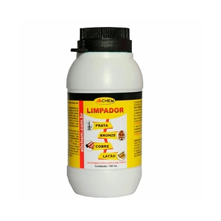Limpador Limpa Pratas Bronze Cobre Latão Allchem 100ml Pro