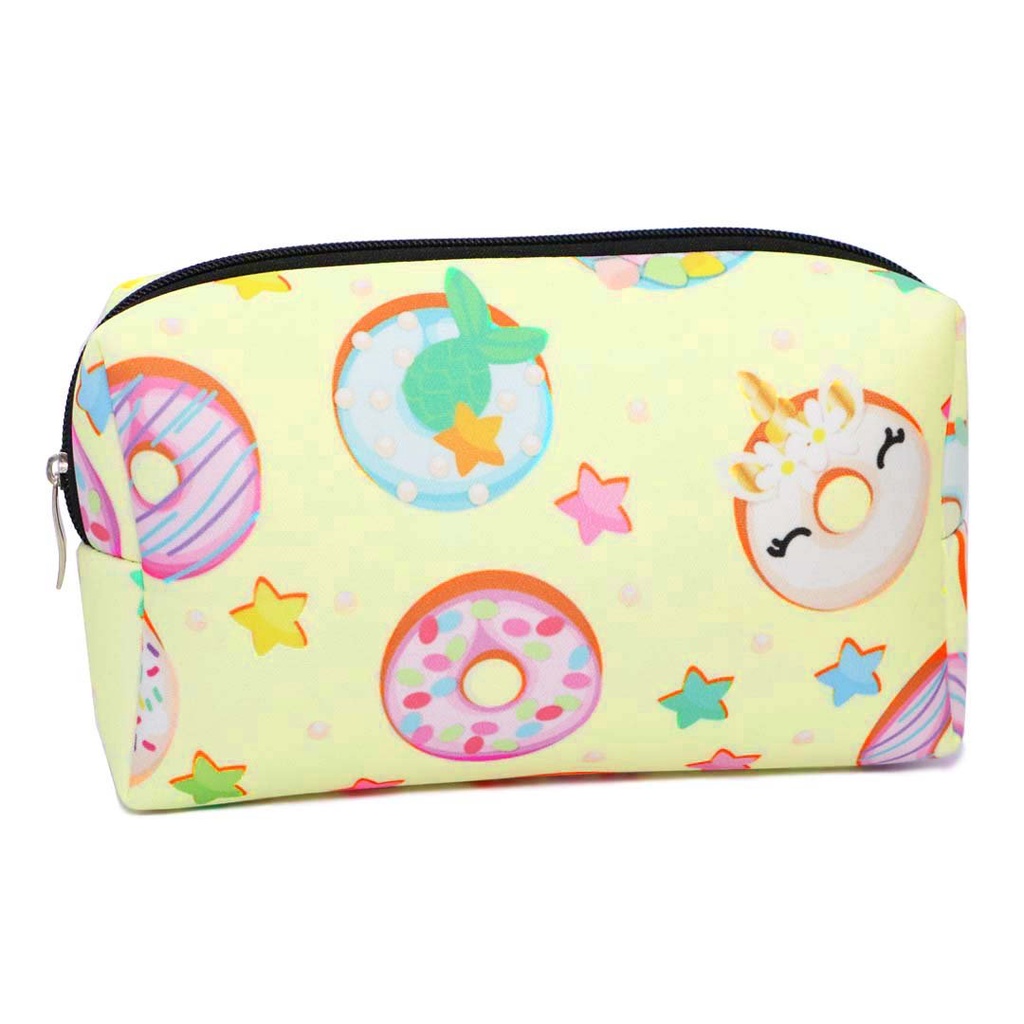 Necessaire Estojo em Neoprene - Donuts - Sunset Collection