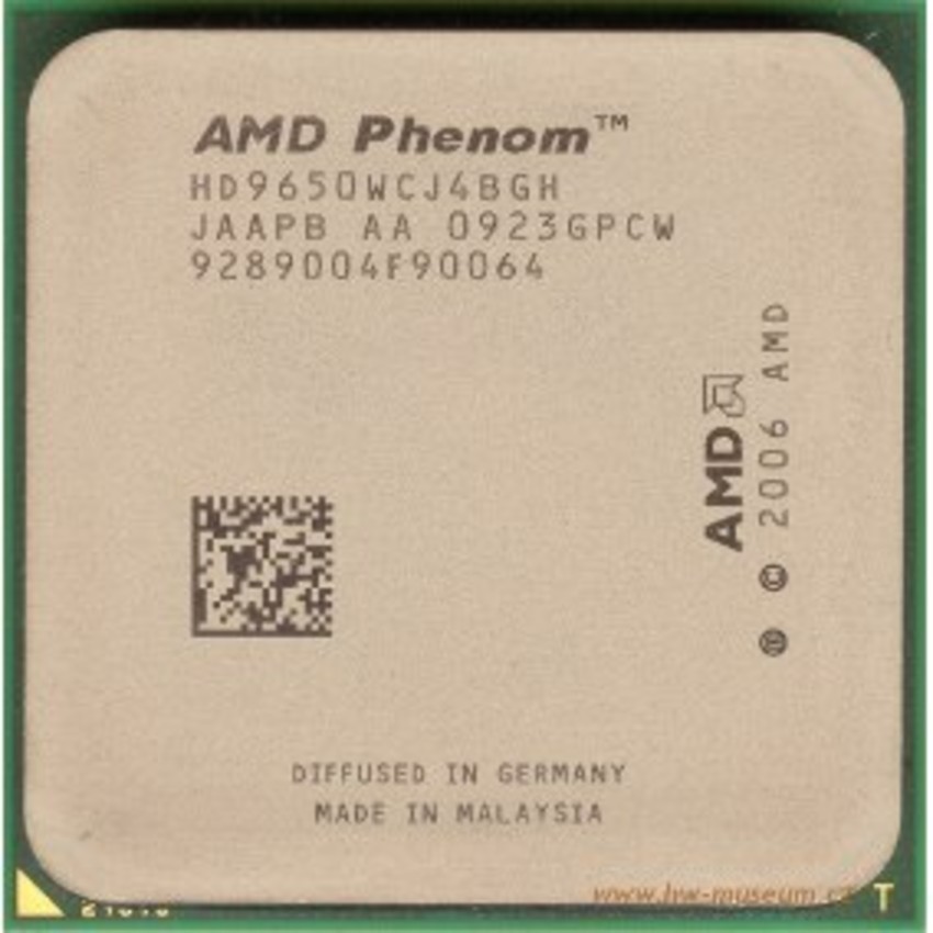 Processador X4 Phenom 9650 Quad-core 2.3 Ghz/2 M/95 W/2000