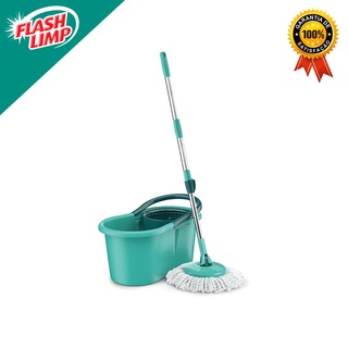Mop Giratorio Esfregão Balde Com 12 Litros Alça Flash Limp