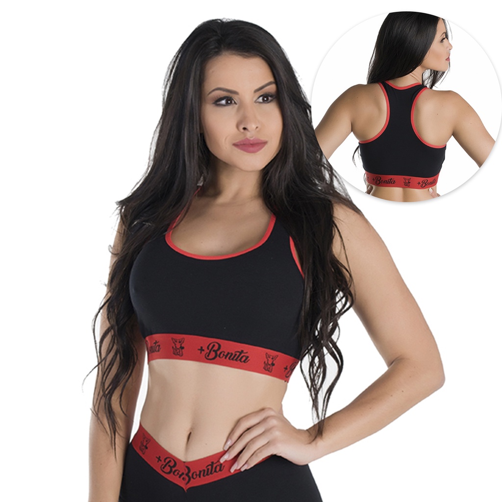 Top Algodão Penteado Sem Bojo Com Forro Conforto - Sports & Outdoors