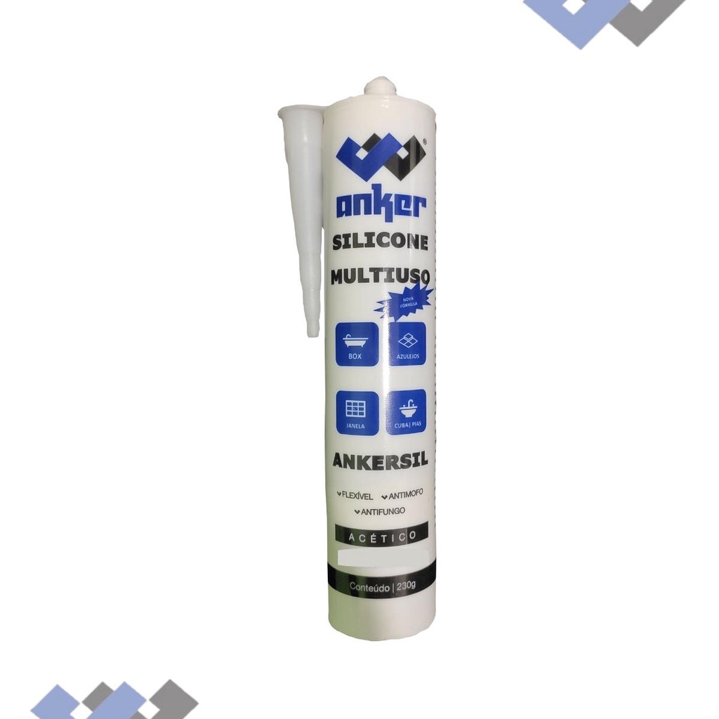 Silicone Acético Incolor Tubo 260g - Barone - Escorrega o Preço