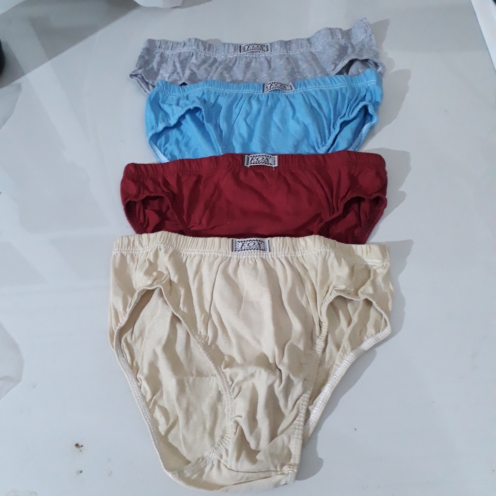 Kit 12 cueca básica tradicional imperdível - Escorrega o Preço
