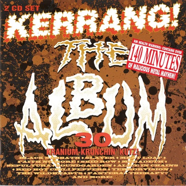 cd Kerrang! The Album by Various Artists (Compilation, Hard Rock duplo