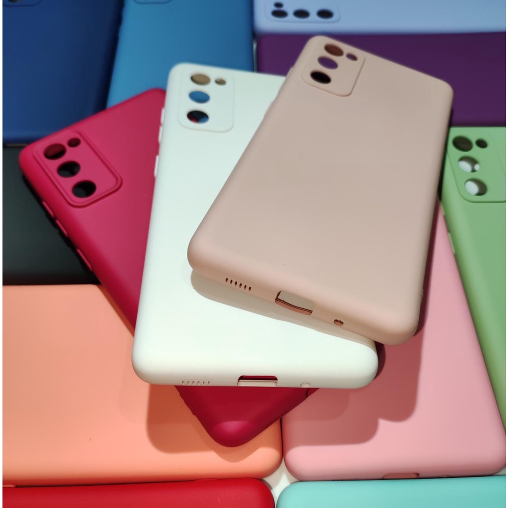 Case Capa para Samsung Galaxy S20 Fe Silicone Proteção de Câmera Interior Aveludado TPU Premium