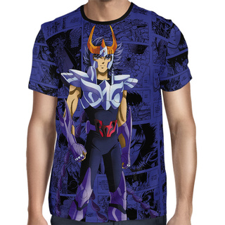 Camisa Full Color Ikki de Fênix Modelo 2 - Saint Seiya