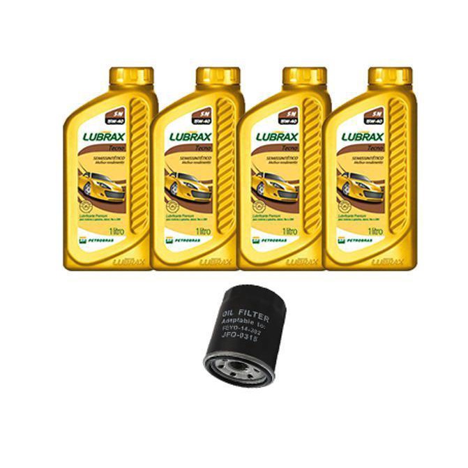 Kit Troca De Óleo Jac J3 S Flex 1.5 16V 125Cv - 2013 em Oferta na Shopee