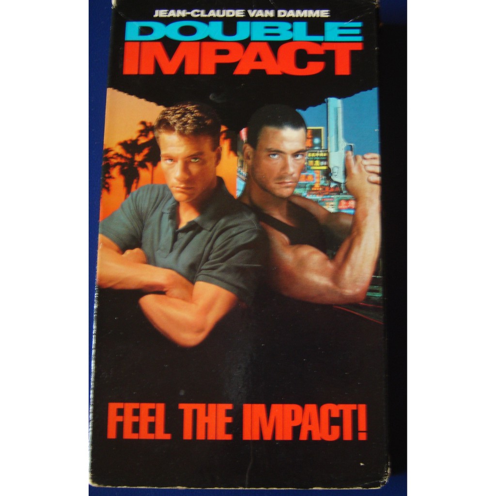 Vhs-Duplo Impacto (fita Importada E Uma Raridade)e outros VHS
