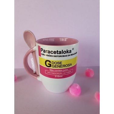 Caneca Remédio - Paracetaloka