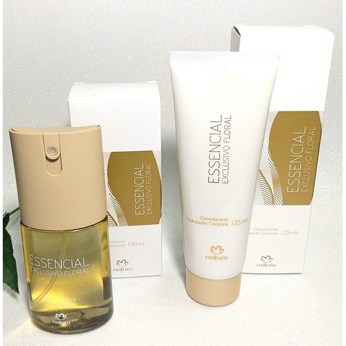 kit Essencial Exclusivo Floral Desodorante Deo para o corpo 100ml +  Hidratante Creme corporal 125ml Feminino Natura | Shopee Brasil