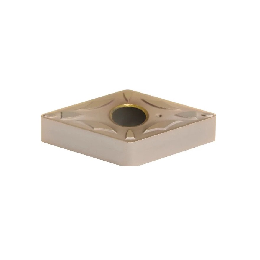 Inserto Pastilha Sumitomo DNMG432EFA T2000Z Cermet Turning Insert TiN/AlN Finish, 1/2" Inscribed Circle, 1/32" Corner Radius, 55° Diamond
