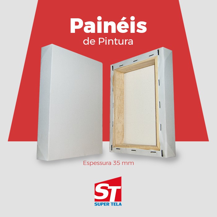 Painel de pintura 20x20 - pacote com 5 unidades em Oferta na Shopee