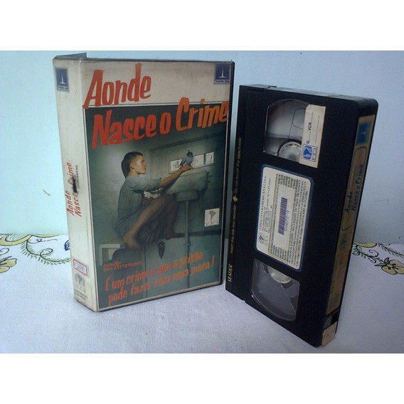 Fita Vhs Original Aonde Nasce O Crime - George Harrison - Ag25