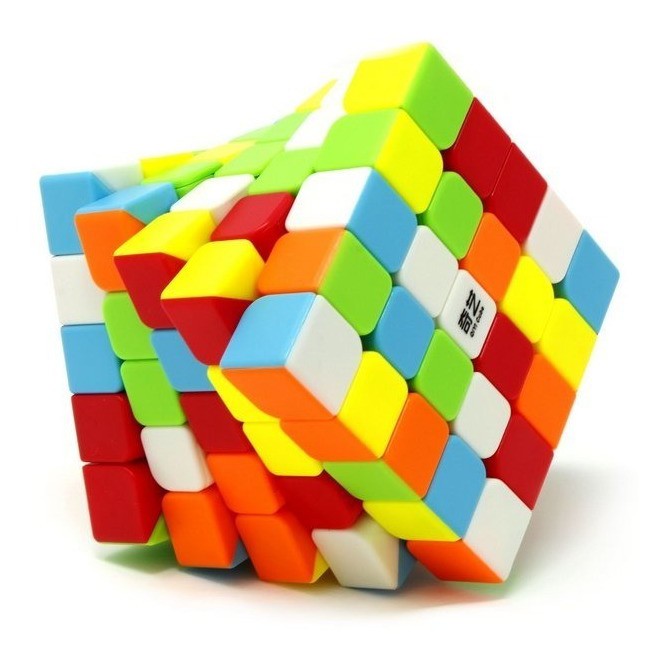 Cubo Mágico 5x5x5 Profissional Qiyi Qizheng Original Color em Oferta na Shopee