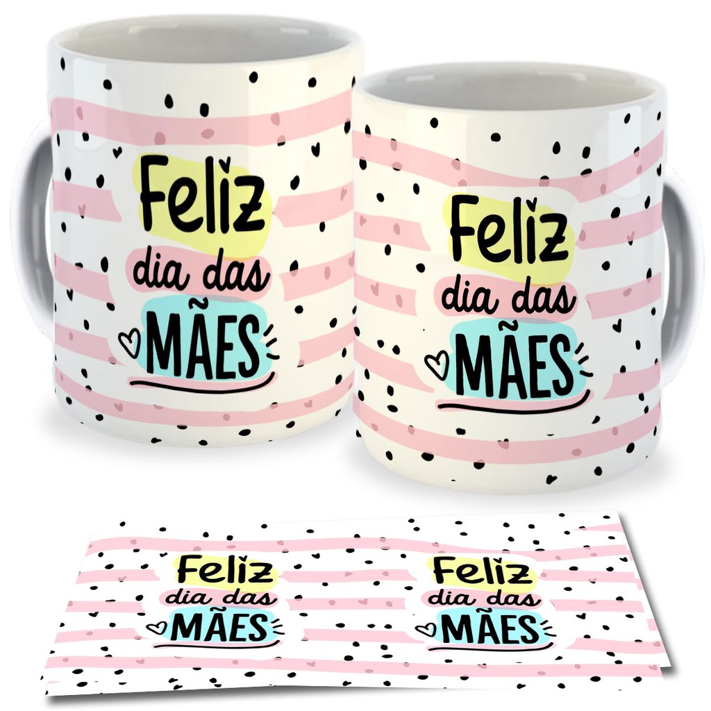 Caneca Dia das Maes - Lembrancinha Dia das Mães - Aniversario 224