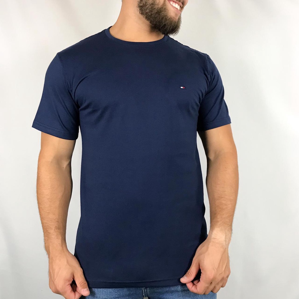 CAMISETA IMPORTADA TH - AZUL MARINHO