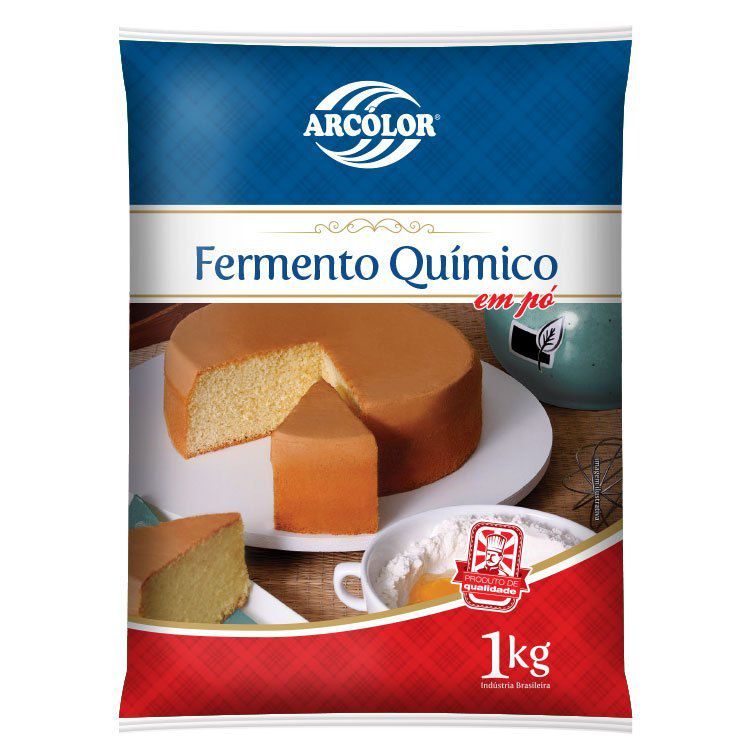 Fermento Químico em Pó 1kg Arcolor