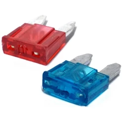 Fusível Lamina Mini Automotivo de 10 e 15 Amperes 50 de cada